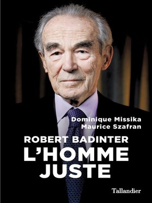 cover image of Robert Badinter